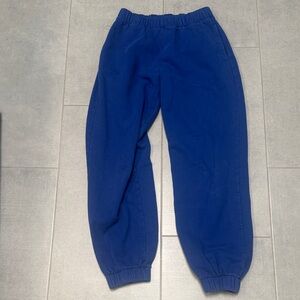 Brandy Melville Royal Blue Sweatpants